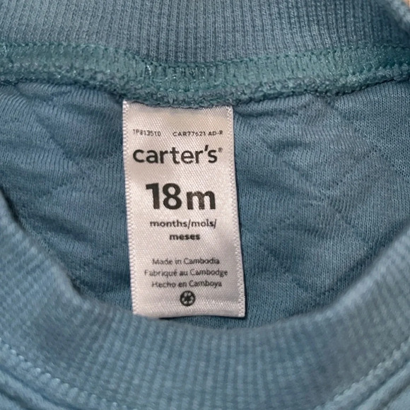 Carter's Baby Girls Long Sleeve Jumpsuit - Picture 7 of 7